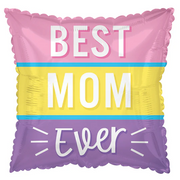 18" Best Mom Ever Helium Foil Balloons (5 Pack) #414088