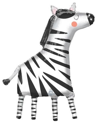 43" Zebra Full Body Shape #85903