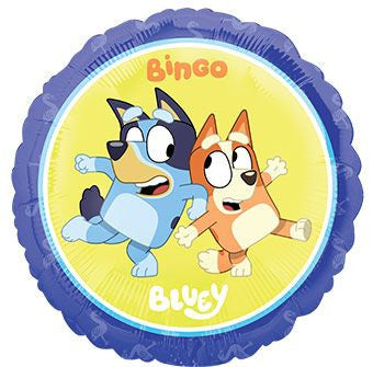 18" Bluey and Bingo Helium Foil Balloon 1ct #43024