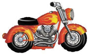**Special** 36" Snarly Motor Cycle Shape Helium Foil Balloon 1ct #19163