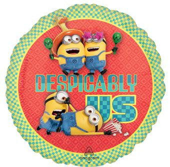 18" Despicable Us Minion Helium Balloon #46935