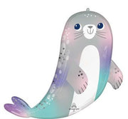 30" Under the Sea Seal Shape Foil Balloons 1ct #46978