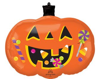 24" Large Trick or Treat Pumpkin (1ct) #47133