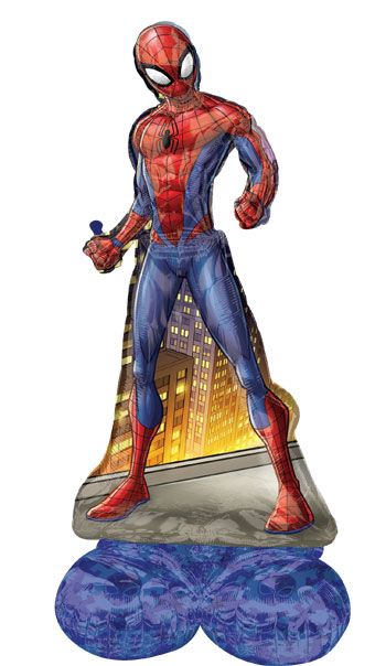 54" AIRWALKER SPIDER-MAN ANIMATED AIRLOONZ (PKG)
