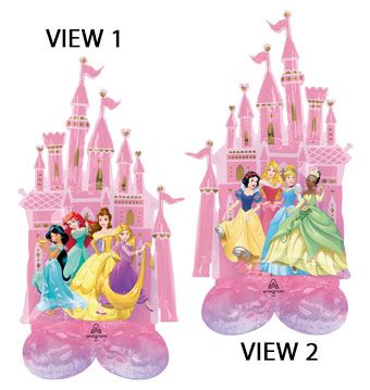 53" Disney Princesses Castle 2-Sided AIRLOONZ (1 Pack) #47175