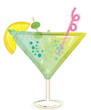 36" Jumbo COCKTAIL MARTINI SURPRISE Shape Foil Balloon (1 Pack) #47850