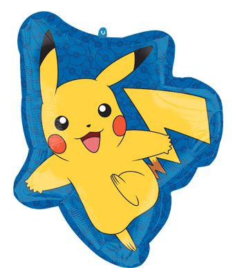 29" Jumbo Pokemon Pikachu Helium Foil Balloon 1ct #48430