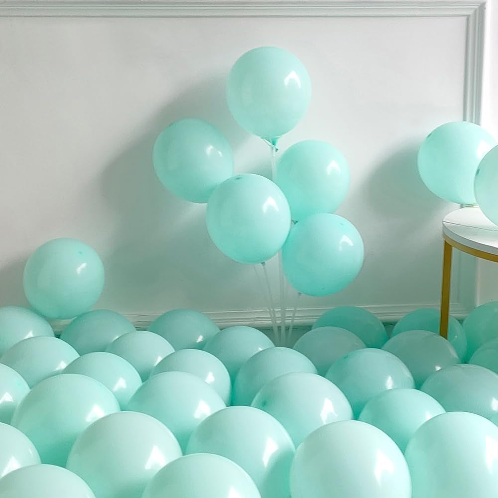 Under the Sea Party Decorations 140Pcs Blue and Sand White Balloons with Starfish Foil Balloons for Summer Ocean Beach Baby Shower Birthday Party Supplies