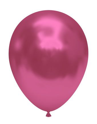 11" TufTex Effects Rock Star Chrome Hot Pink 50ct #50069
