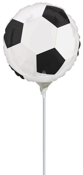 9" Mini Soccer Ball Air Fill Only Sticks Not Included (5 Pack) #50499