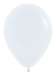 5" Sempertex Fashion white 100 Bag #51002