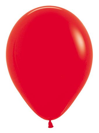 5" Sempertex Fashion Red Balloons 100Bag #51012