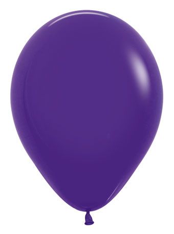 5" Sempertex Fashion Violet Balloons 100 Bag #51030
