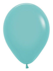 18" Sempertex Fashion Robin's Egg Latex Balloons 25 Bag #55097