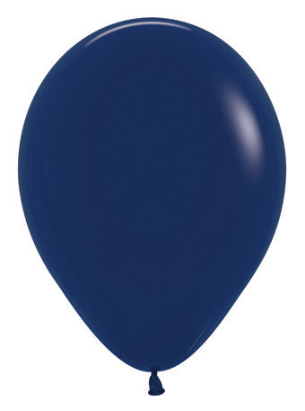 5" Sempertex Fashion Navy Latex Balloons 100Bag #51170