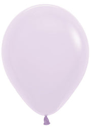 pastel matte lilac balloons from betallic