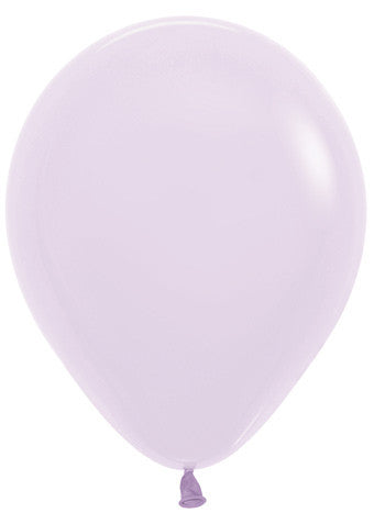 pastel matte lilac balloons from betallic