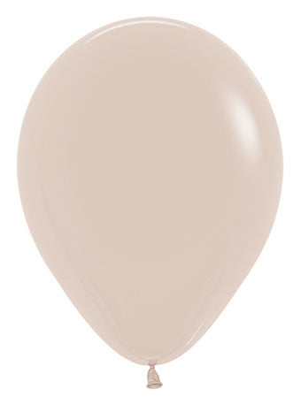 11" Sempertex Deluxe White Sand Balloons 100 Bag #53361