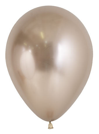 5" Sempertex Reflex Champagne Balloons 100 Bag #51426