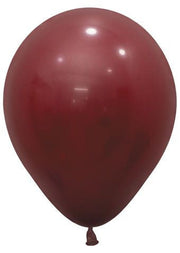 5" Sempertex Deluxe Merlot (Burgundy) Balloons 100 Bag #51520