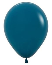 5" Sempertex Deluxe Deep Teal Latex Balloons 100Bag #51529