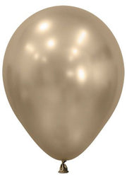 5" Sempertex Silk Gold Dust Latex Balloons 100Bag #51539