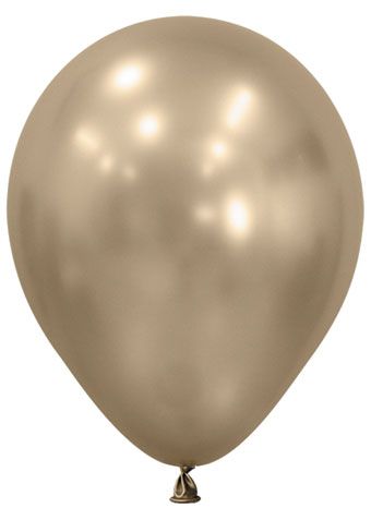 5" Sempertex Silk Gold Dust Latex Balloons 100Bag #51539
