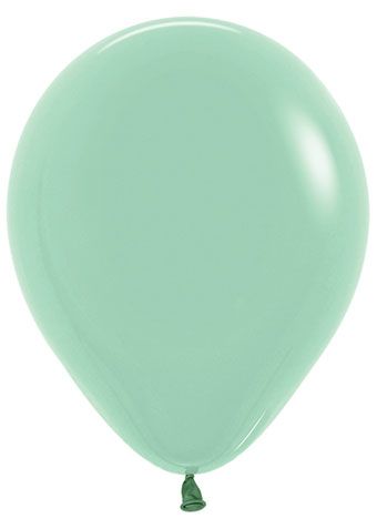 11" Sempertex Pastel Dusk Green Tea Balloons 100 Bag #53543