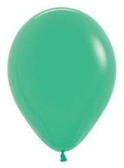 18" Sempertex Fashion Green Latex Balloons 25ct #55004
