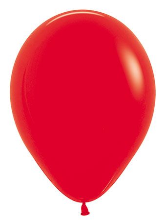 11" Sempertex Fashion Red Balloons 100 Bag #53012B