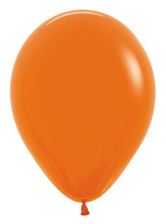 11" Sempertex Fashion Orange Balloons 100 Bag #53013