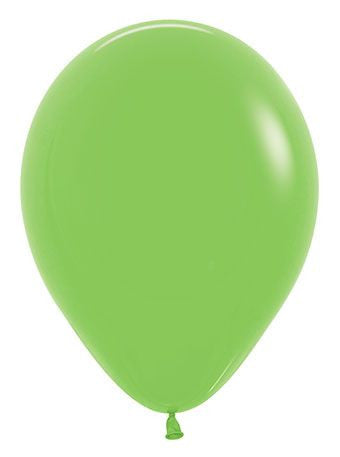 5" Sempertex Deluxe Key Lime Latex Balloons 100Bag #51025