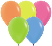 11" Sempertex Neon Assortment Balloons 100 Bag #53050
