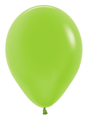 11" Sempertex Neon Green Balloons 100 Bag #53052
