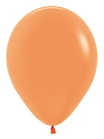 5" Sempertex Neon Orange  Balloons 100 Bag #51055