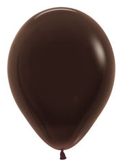 5" Sempertex Deluxe Chocolate Balloons 100 Bag #51075