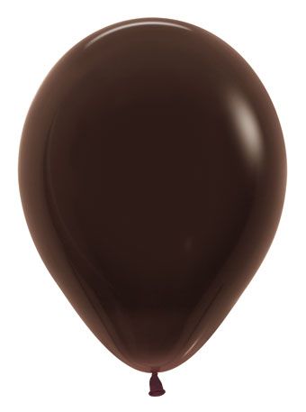 5" Sempertex Deluxe Chocolate Balloons 100 Bag #51075