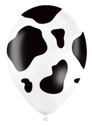 cow print balloons