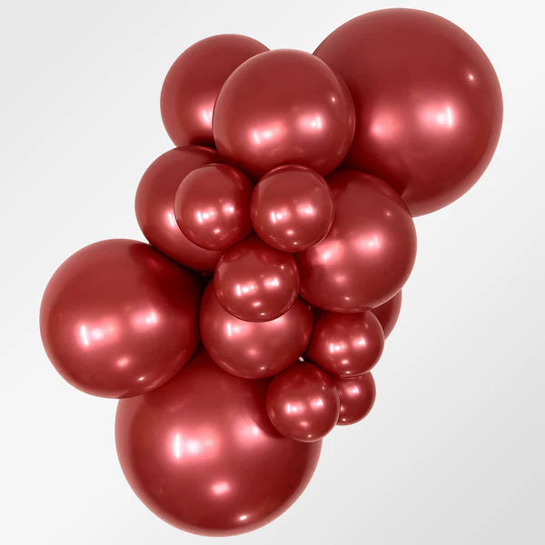 11" Sempertex Reflex Crystal Red Balloons 50 Bag #53155