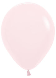 betallic balloons pastel matte pink