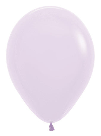11" Sempertex Pastel Matte Lilac Balloons 100 Bag #53178