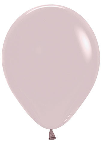 11" Sempertex Pastel Dusk Rose Balloons 100 Bag #53515