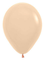 18" Sempertex Pastel Matte Malibu Peach Latex Balloons 25ct #55531