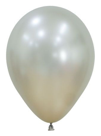 5" Sempertex Silk Cream Pearl Balloons 100 Bag #51532
