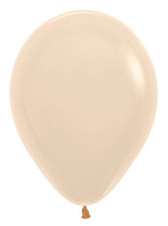 11" Sempertex Pastel Matte Nude Balloons 100 Bag #53600