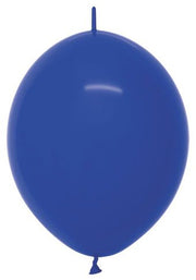 12" Link-O-Loon Sempertex Fashion Royal Blue Balloons 50 Bag #54023