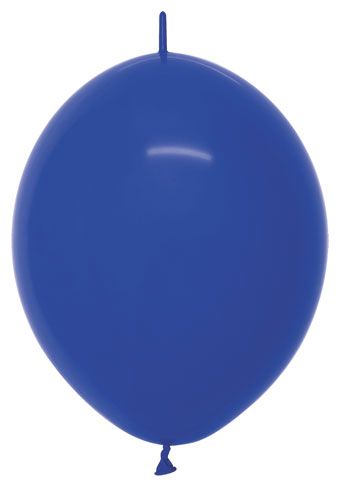 12" Link-O-Loon Sempertex Fashion Royal Blue Balloons 50 Bag #54023