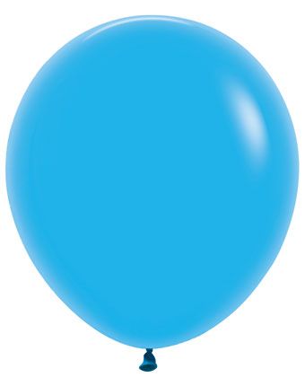 18" Sempertex Fashion Blue Balloons 25 Bag #55006
