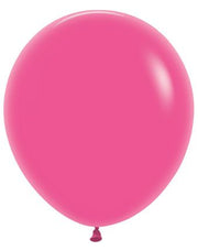 18" Sempertex Deluxe Fuchsia Balloons 25ct #55010