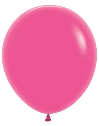 18" Sempertex Deluxe Fuchsia Balloons 25ct #55010